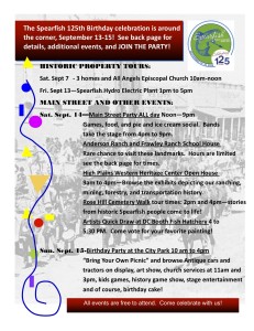 Spearfish 125th Birthday Celebration