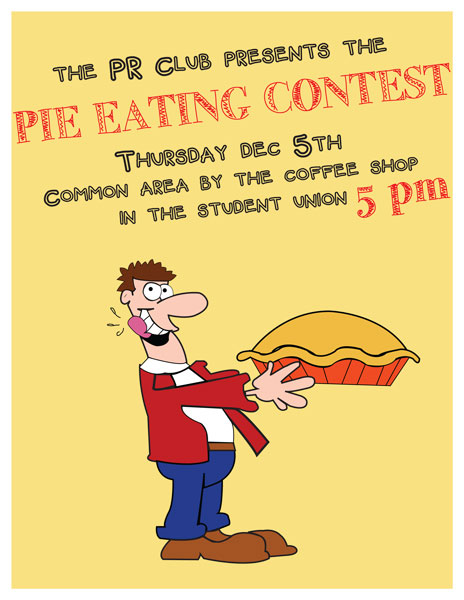 PR Club Pie Eating Contest