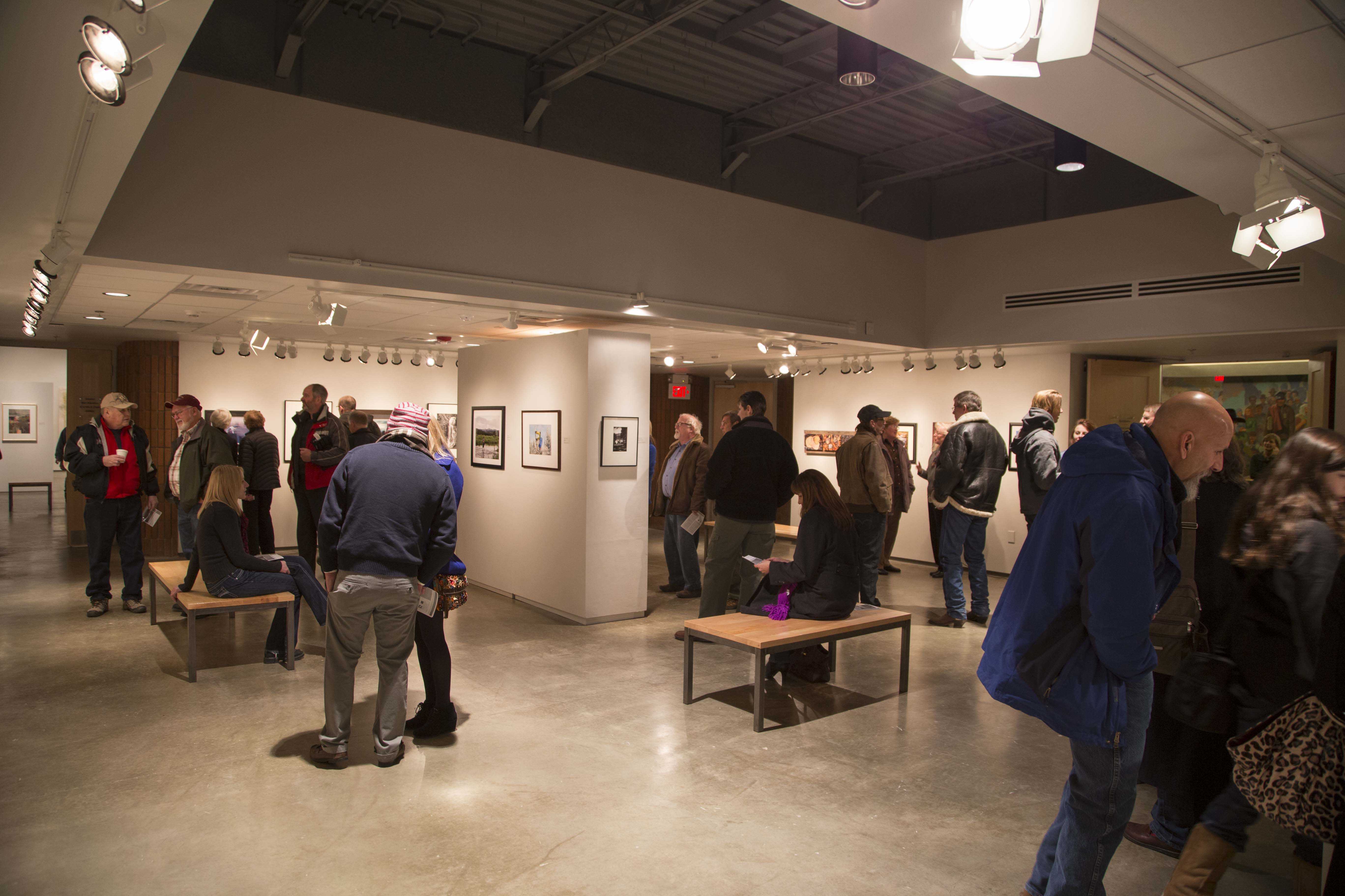 Professors and students enter photography show