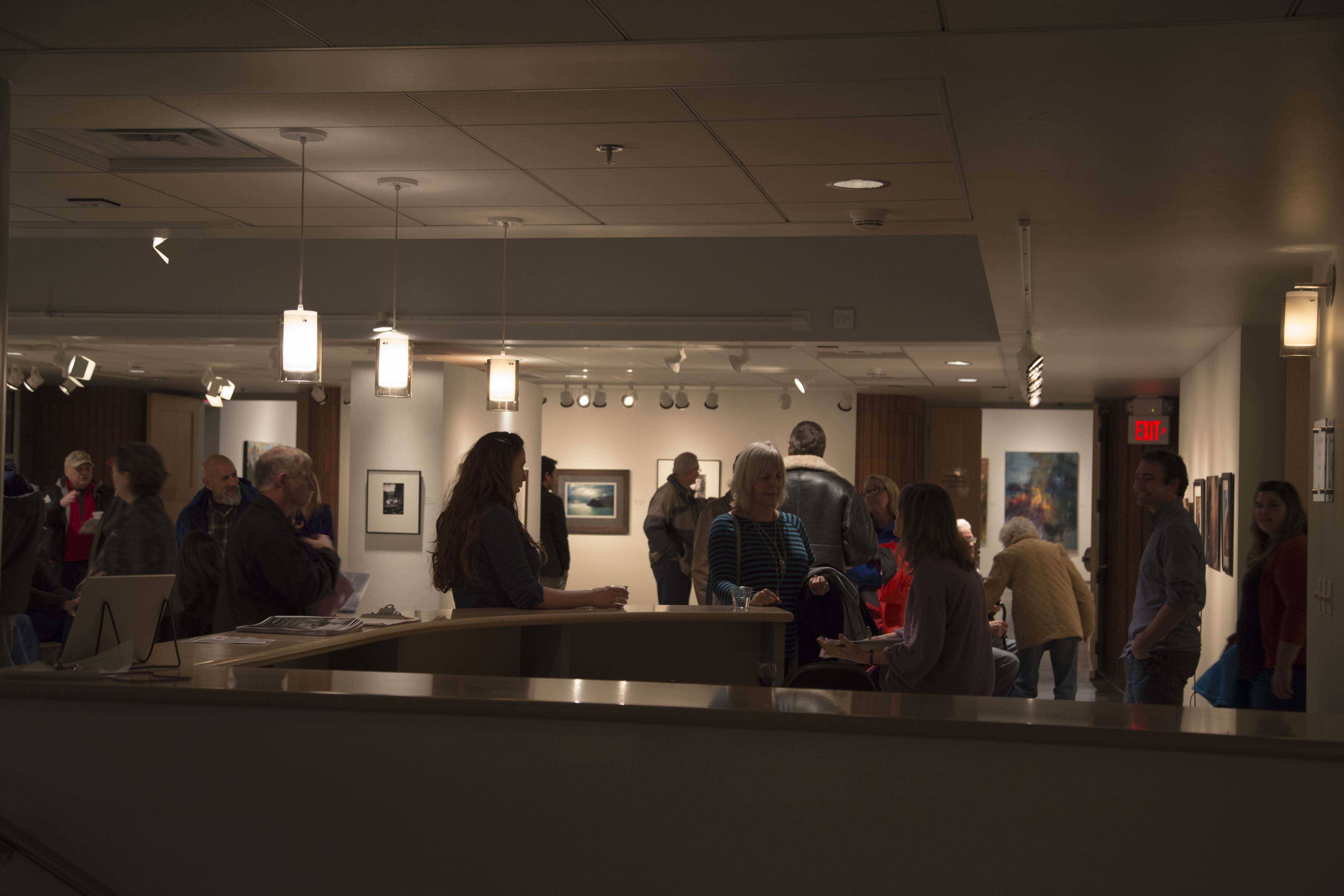 Professors and students enter photography show