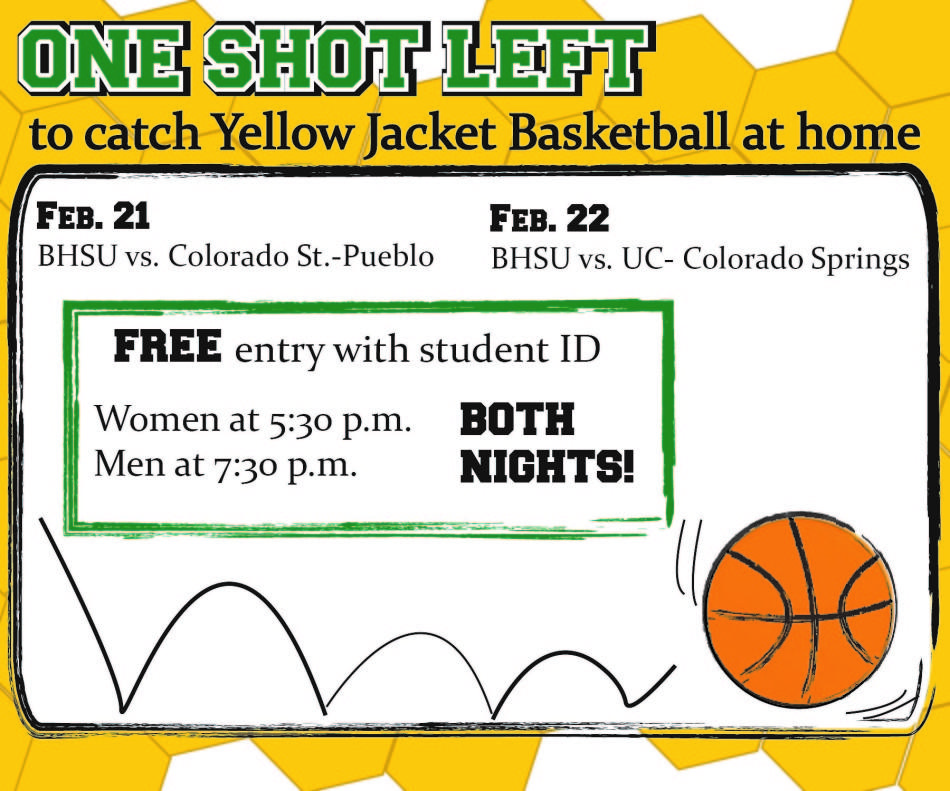 One Shot Left to Catch Yellow Jacket Basketball at Home