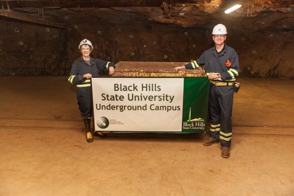 BHSU President Kay Schallenkamp and SDSTA Executive Director Mike Headley