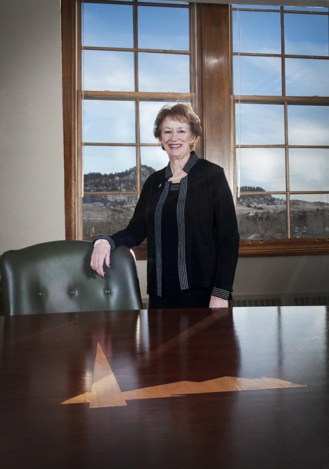 President Schallenkamp announced her retirement last October