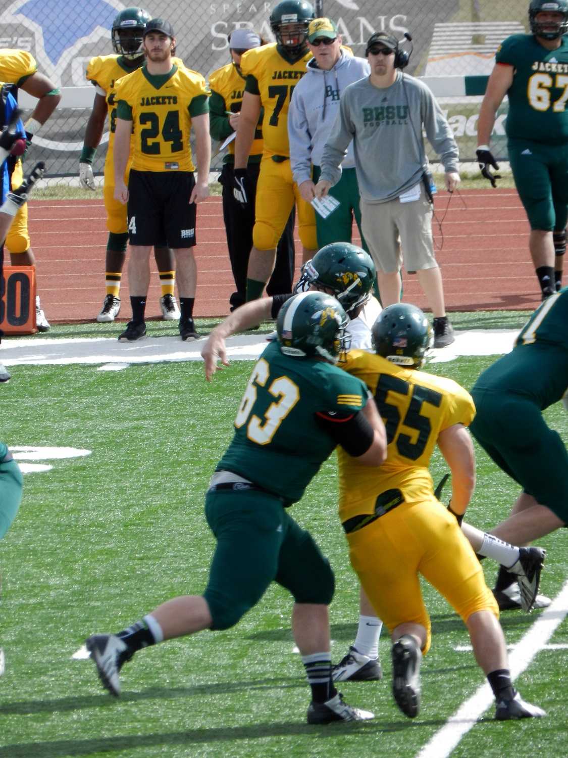 Yellow Jacket Football Holds Annual Spring Game