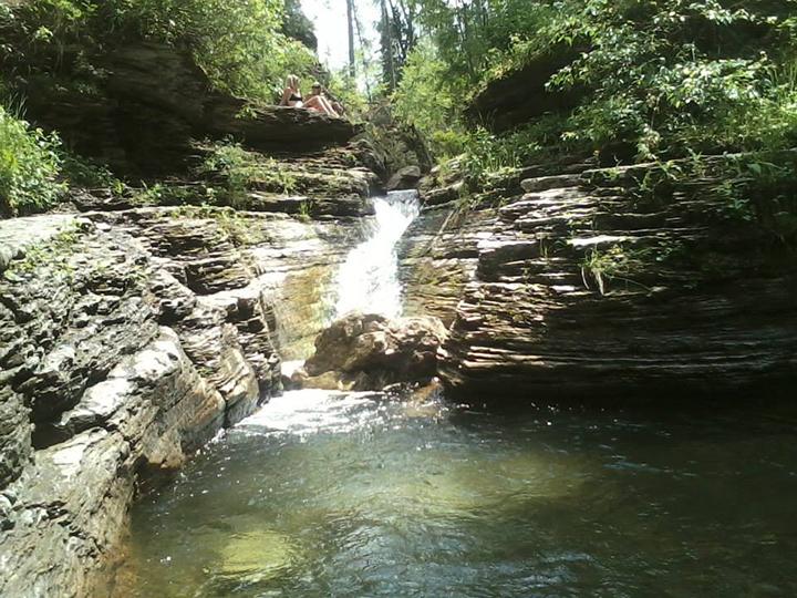 Devils Bathtub in Spearfish Canyon