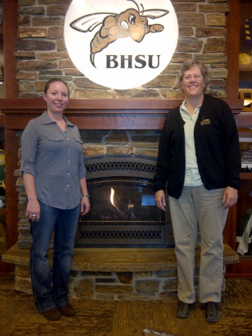 Leah Shockey and BHSU Accounting Professor and VITA organizer Dr. Liz Diers