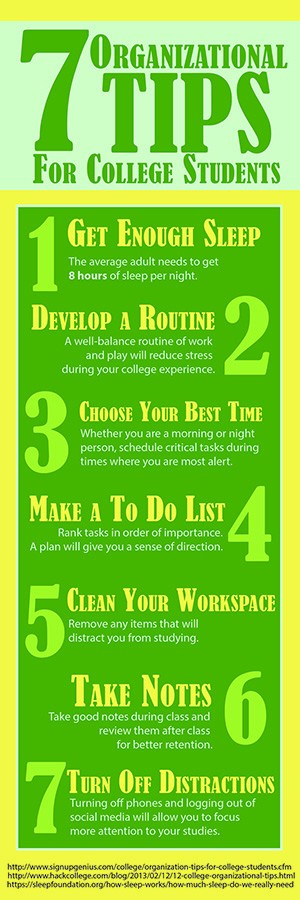 7 Organizational Tips for Students