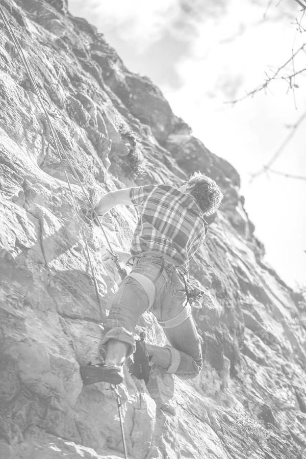 College Students Discover Rock Climbing in Spearfish Canyon