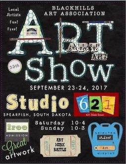 Black Hills Art Association Hosts Fall Art Show in Studio 621