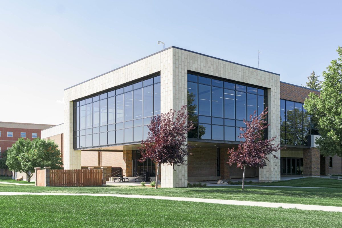 The exterior of BHSU’s newly renovated E.Y. Berry Library.