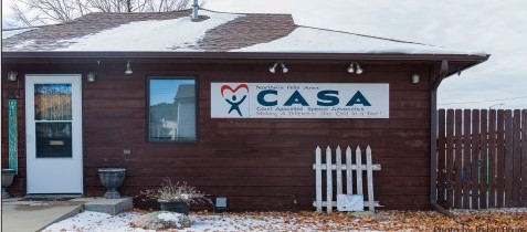 CASA of the Northern Hills building in downtown Spearfish. CASA provides courtroom advocates for children.