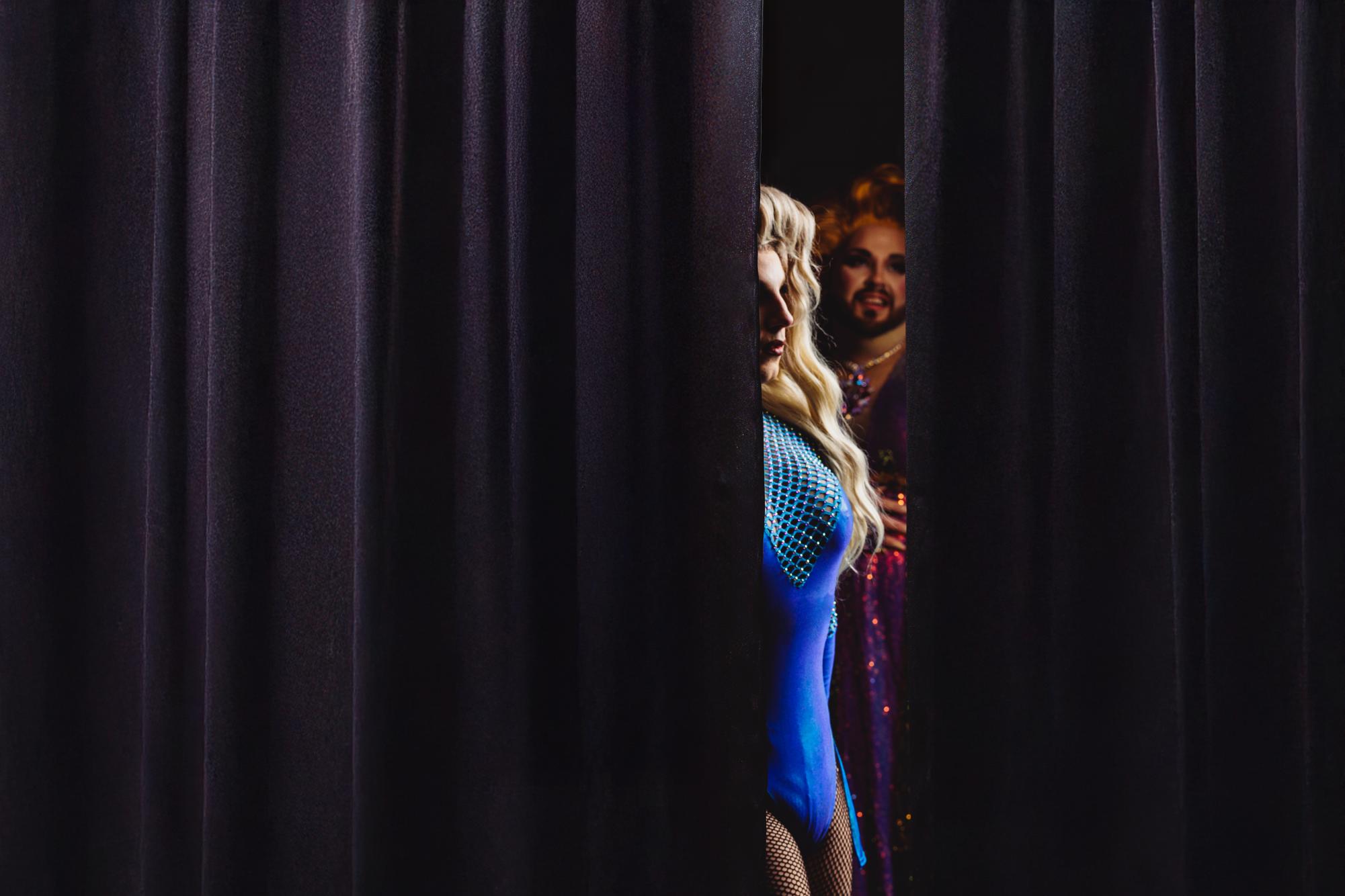 Behind the Curtains