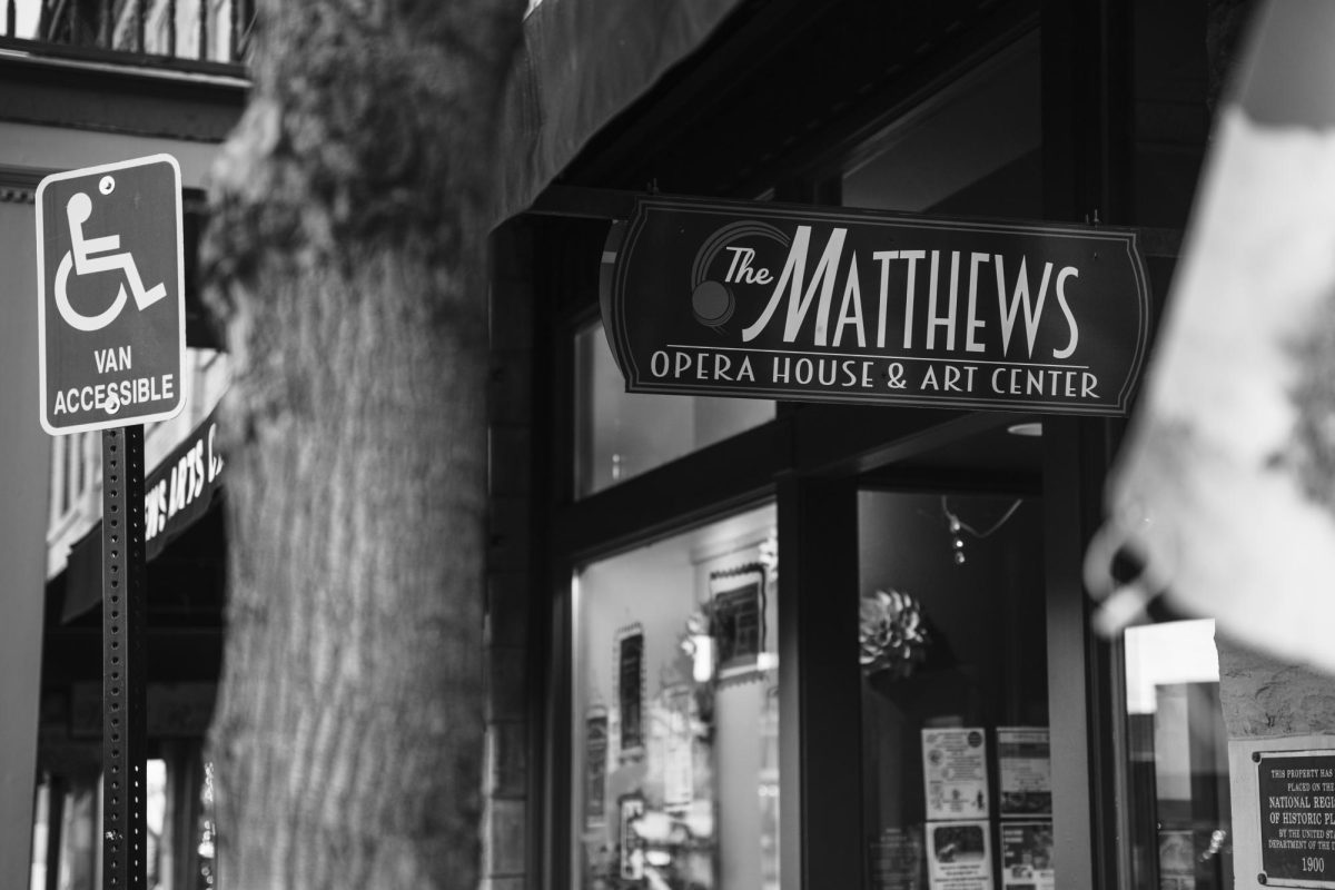 The Matthews Opera House & Art Center located on 612 N. Main St., Spearfish, SD.